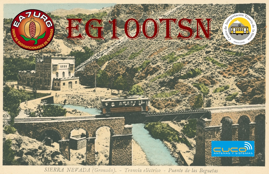 Conmemoración Centenario EG100TSN Tranvia de Sierra Nevada
